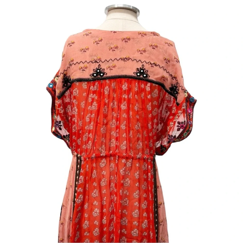 Free People Smiling Sun Maxi Dress Size Medium - Picture 7 of 12